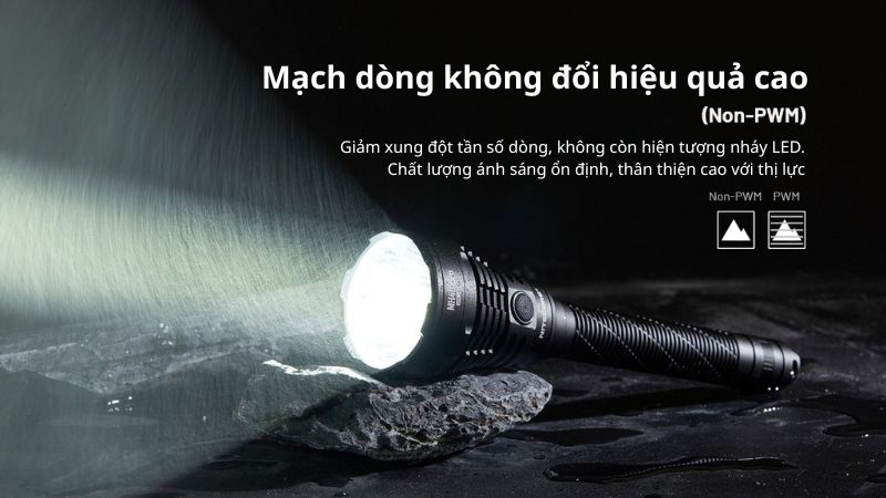 Đèn pin tác chiến siêu sáng Nitecore MH40 Pro