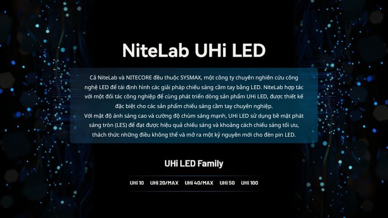 Đèn pin tác chiến siêu sáng Nitecore MH40 Pro