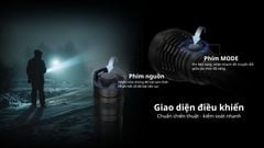 Đèn pin tác chiến siêu sáng Nitecore MH40 Pro