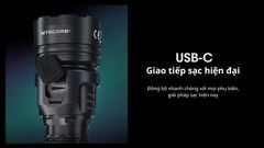 Đèn pin tác chiến cầm tay siêu gọn Nitecore NH25 Pro