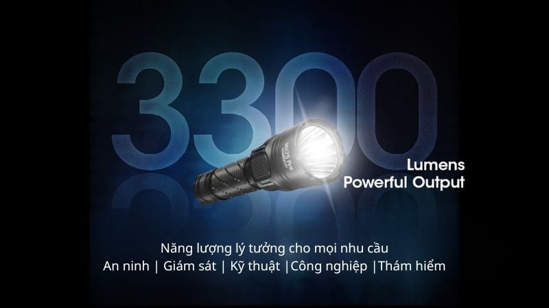 Đèn pin tác chiến cầm tay siêu gọn Nitecore NH25 Pro