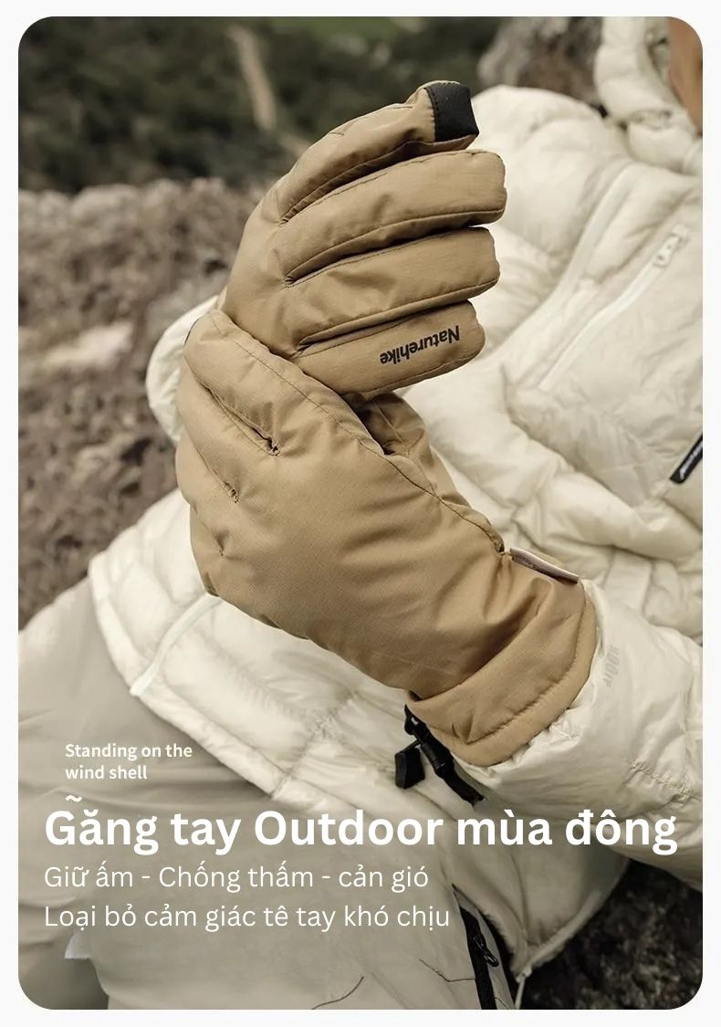 Găng tay leo núi mùa đông Naturehike CYY2341KA023
