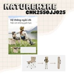 Ghế ngồi dã ngoại, câu cá gọn nhẹ Naturehike CNK2550JJ025
