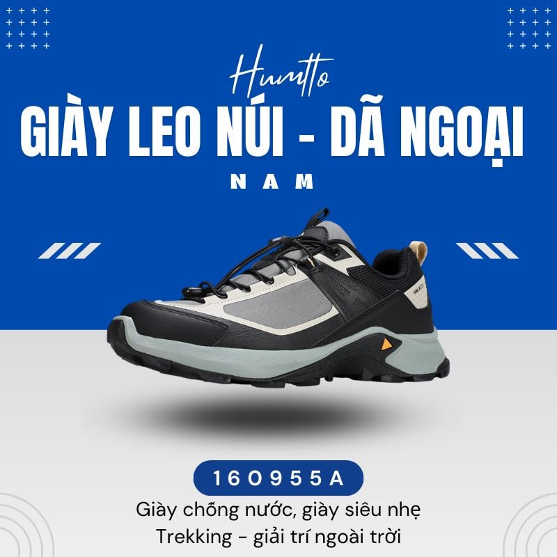 Giày leo núi phổ thông, dã ngoại Humtto 160955A cho nam