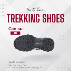 Giày leo núi chuyên nghiệp nữ Humtto 260370B - Hành trình là phẳng mọi khó khăn