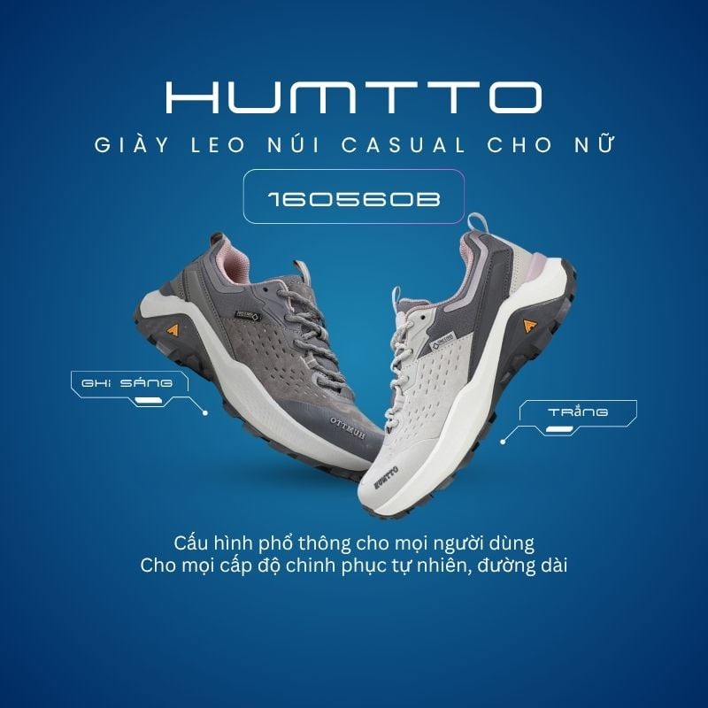Giày Trekking Casual Humtto 160560B dành cho nữ
