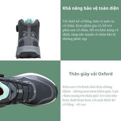 Giày leo núi cổ lửng nam Humtto 260920A - Thời trang, thanh thoát