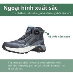 Giày leo núi cổ lửng nam Humtto 260920A - Thời trang, thanh thoát