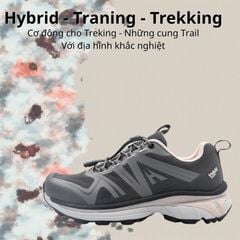 Giày leo núi nữ 02 trong 01 Humtto 860244B