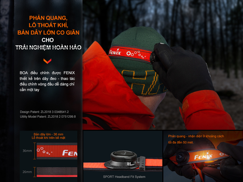 Fenix HL32R-T - Đèn pin đội đầu siêu việt