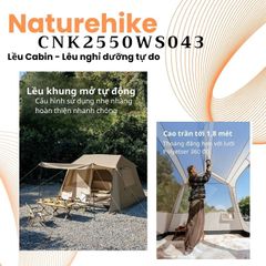 Naturehike CNK2550WS043 - Lều cắm trại Naturehike Village cao cấp