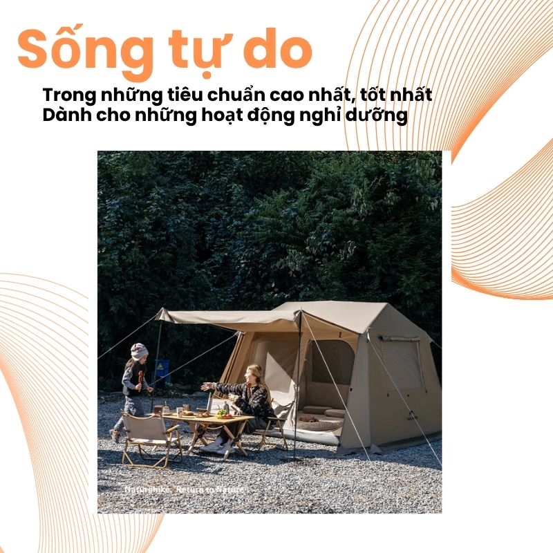 Naturehike CNK2550WS043 - Lều cắm trại Naturehike Village cao cấp