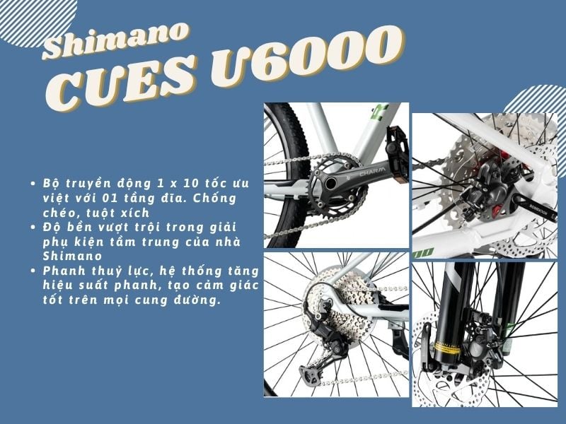 Xe đạp MTB Rockbros MT400 - Cấu hình tầm trung cho người dùng kinh nghiệm