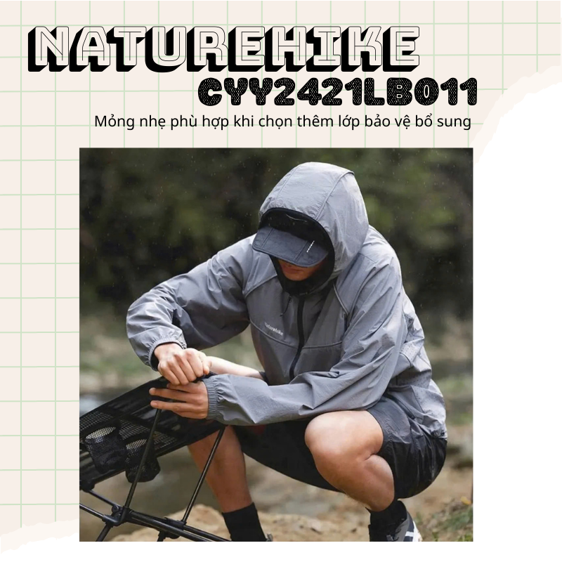 Mũ lưỡi trai gấp gọn, UPF50+ Naturehike CYY2421LB011