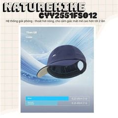 Mũ lưỡi trai thời trang nhẹ Naturehike CYY2551FS012 - Chống nắng UPF50+