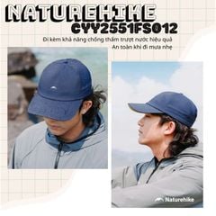Mũ lưỡi trai thời trang nhẹ Naturehike CYY2551FS012 - Chống nắng UPF50+