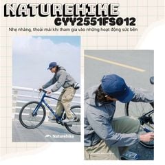 Mũ lưỡi trai thời trang nhẹ Naturehike CYY2551FS012 - Chống nắng UPF50+