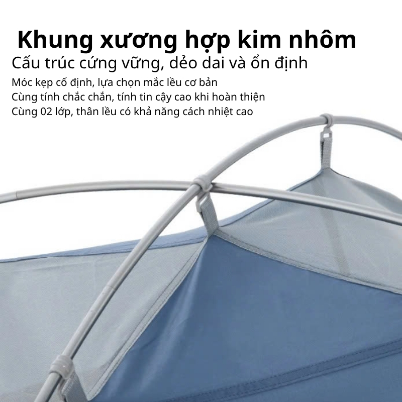 Lều cắm trại P-Series - Lều nhẹ Naturehike P-Plus NH21ZP015