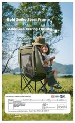 CNK2550JJ019 - Ghế gấp thư giãn Naturehike đa năng