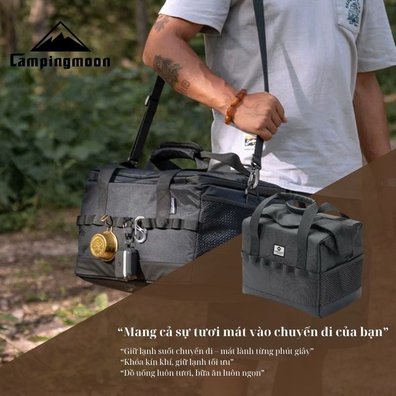 Túi giữ nhiệt thực phẩm Campingmoon - Túi bảo ôn xách tay siêu nhẹ (BC-200 & BC-300)