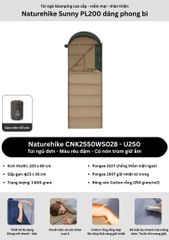 Naturehike CNK2550WS028 - Túi ngủ cắm trại, du lịch, thám hiểm, văn phòng