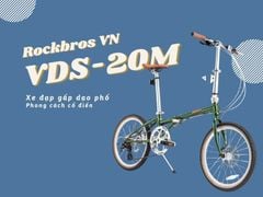 Xe đạp gấp Rockbros VDS-20 phong cách cổ điển