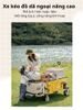 Xe kéo đồ cắm trại Naturehike CNK2450JJ017 với khả năng mở rộng khoang chứa