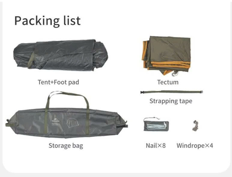 Lều gia đình 04 người Naturehike CNK2450WS037 - Cape 5.2