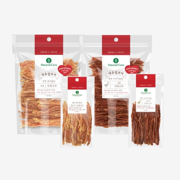 Natural Core Snack thưởng ăn vặt cho Chó Thịt Ức Sấy Cứng