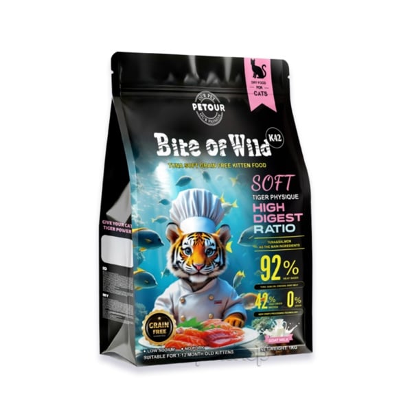 Bite Of Wild K42 Grain-Free Tuna Soft Kitten - Thức ăn hạt mềm cho mèo con
