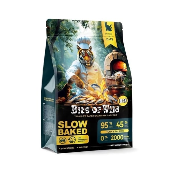 Bite Of Wild B45 Grain-Free Tuna Slow Baked - Thức ăn hạt nhân thịt cho mèo