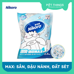 Cát Sắn mix cho Mèo Nikoro Ultra-Sucking MAX Cassava 2.5kg