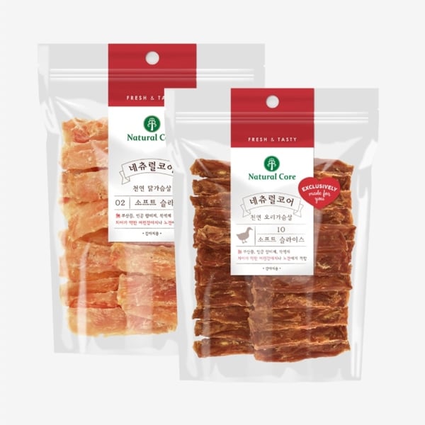 Natural Core Snack cho Chó Thịt Sấy Mềm 180g