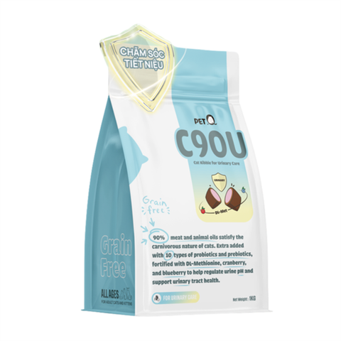 Thức Ăn Hạt Nhân Thịt Pet.Q Churro C90U Urinary Care Cho Mèo Hỗ Trợ Tiết Niệu