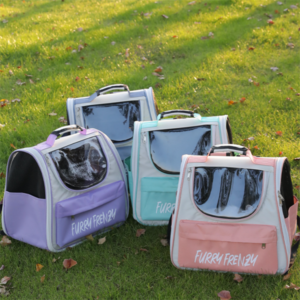 Balo vận chuyển thú cưng Furry Frienzy 37*36*24cm bằng vải thoáng mát