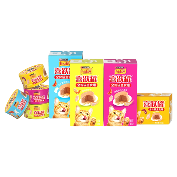 Purina Friskies lon Pate cho mèo 85g (nội địa Trung)