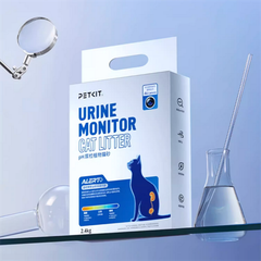 Cát vệ sinh cho mèo PETKIT URINE MONITOR CAT LITTER 2.4kg Hữu Cơ Theo Dõi Nước Tiểu