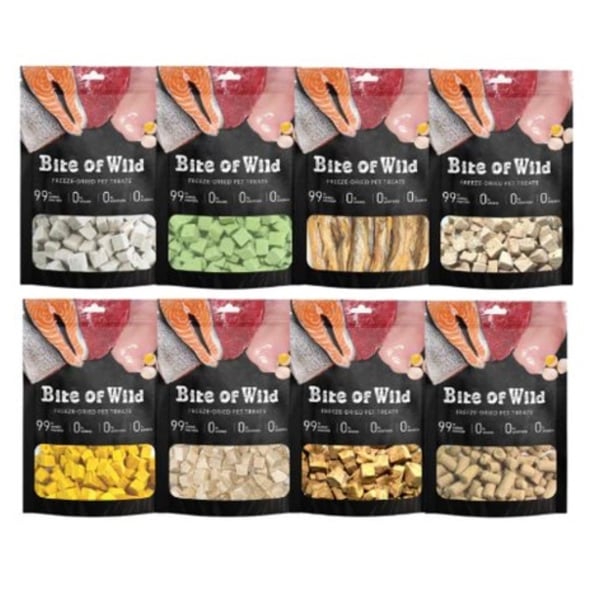 Bite Of Wild Freeze-Dried Pet Treat 40g - Snack thịt sấy cho chó mèo