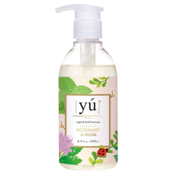 Yú Light & Fluff Formula Rosemary & Musk - Dầu tắm chiết xuất Hương thảo & Xạ hương
