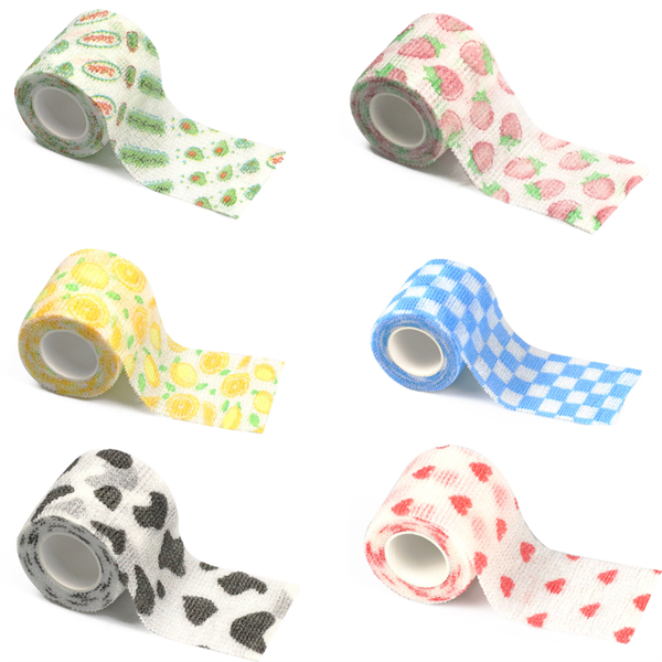 Băng quấn tự dính 4m dài, màu ngẫu nhiên