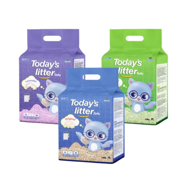 Today's Litter Tofu 2.8kg/7L Cát Đậu Nành Cho Mèo