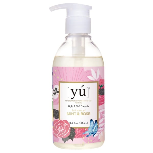 Yú Light & Fluff Formula Mint & Rose - Dầu tắm chiết xuất Bạc hà & Hoa hồng