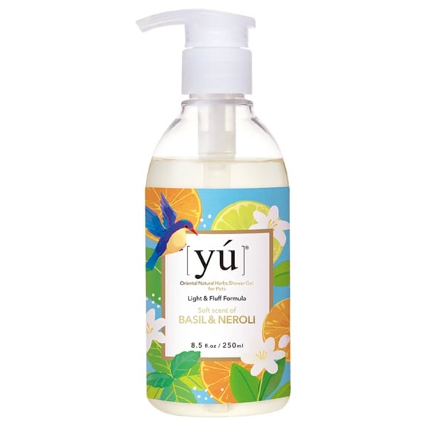 Yú Light & Fluff Formula Basil & Neroli - Dầu tắm chiết xuất Húng quế & Hoa cam