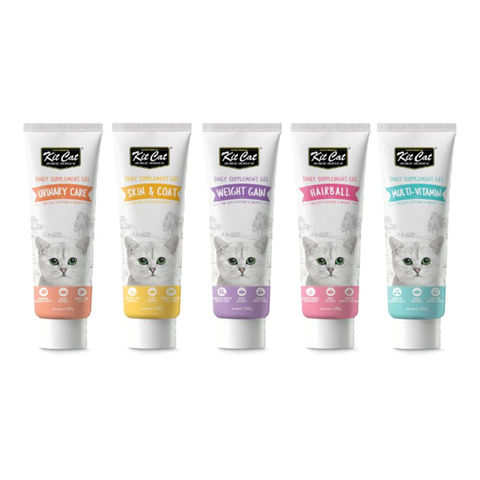 Kit Cat Daily Supplement Gel 120g - Gel hỗ trợ và ngăn ngừa búi lông