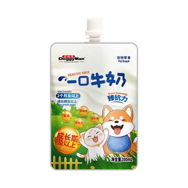 DoggyMan Healthy Milk For Dog & Cat 200ml - Sữa dinh dưỡng cho chó mèo trên 2 tháng tuổi