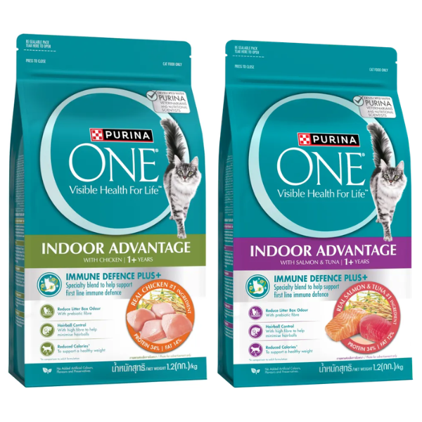 Thức ăn hạt PURINA ONE Indoor Advantage 1+ cho mèo trưởng thành nuôi trong nhà