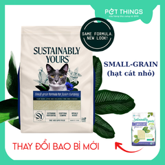 Cát Vệ Sinh Hữu Cơ từ Bắp Ngô Petfive Sustainably Yours Hạt Nhỏ Small Grain