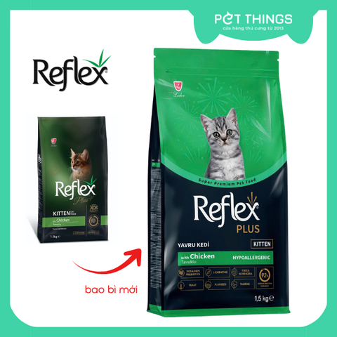 Reflex Plus Kitten Thức Ăn Hạt Cho Mèo Con 1.5Kg