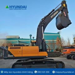Máy xúc đào bánh xích Hyundai HX800L gầu 4,05m3