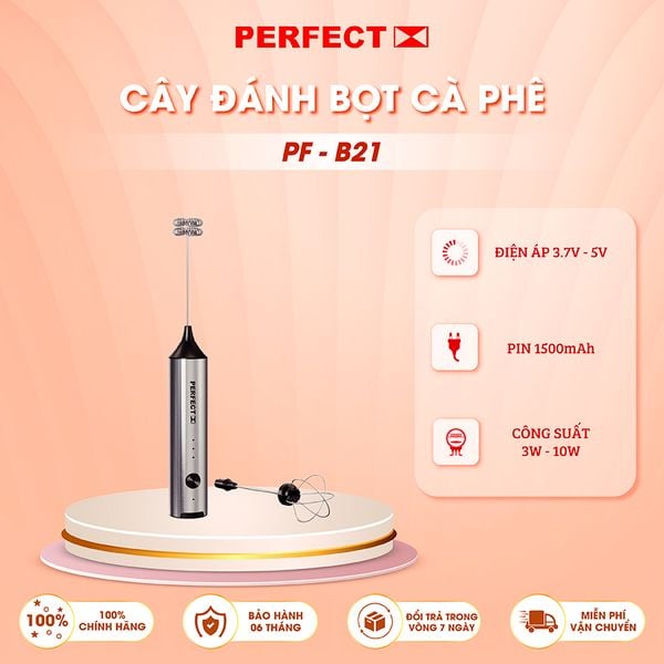 Máy đánh bọt cafe perfect PF-B21